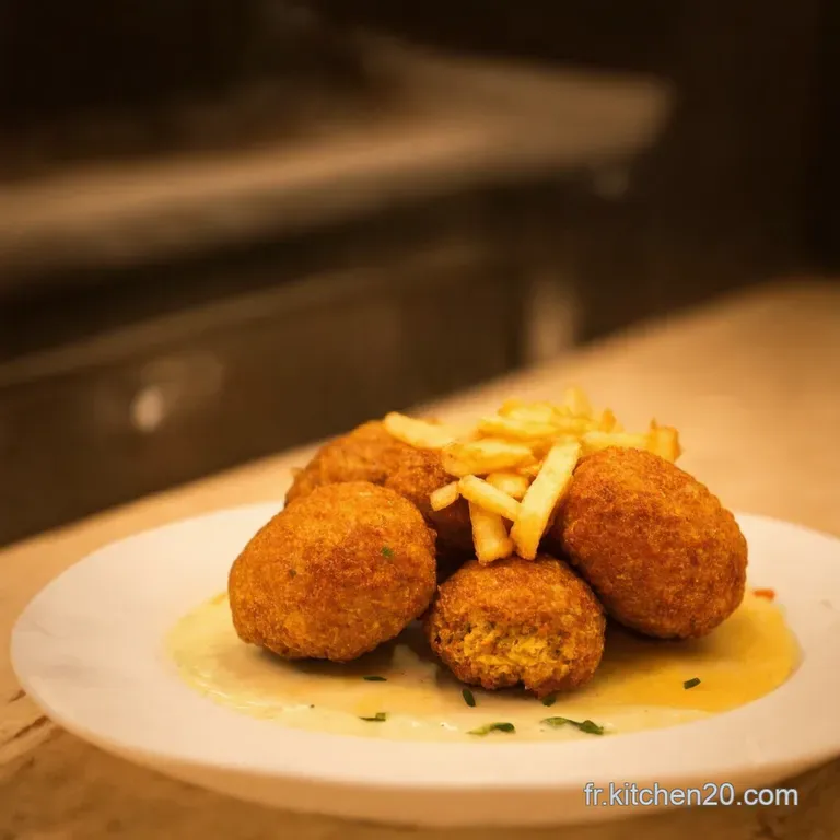 Air Fryer Falafels Aux Petits Pois Un D&eacute;lice Prot&eacute;in&eacute; presentation