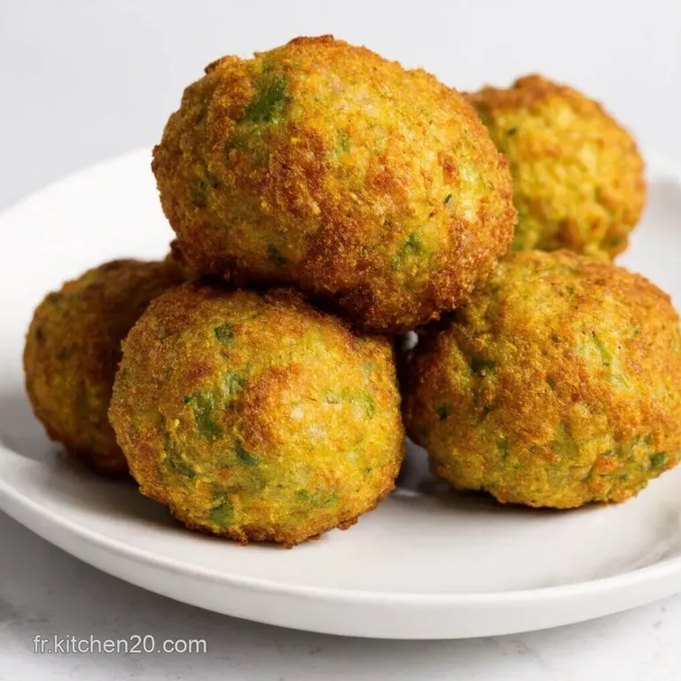 Air Fryer Falafels aux Petits Pois Un D&eacute;lice Prot&eacute;in&eacute;