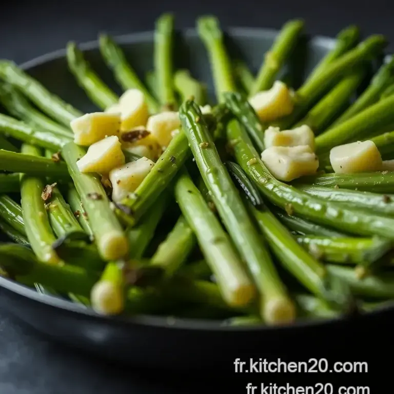 Asperges Vertes &Agrave; La Parisienne presentation