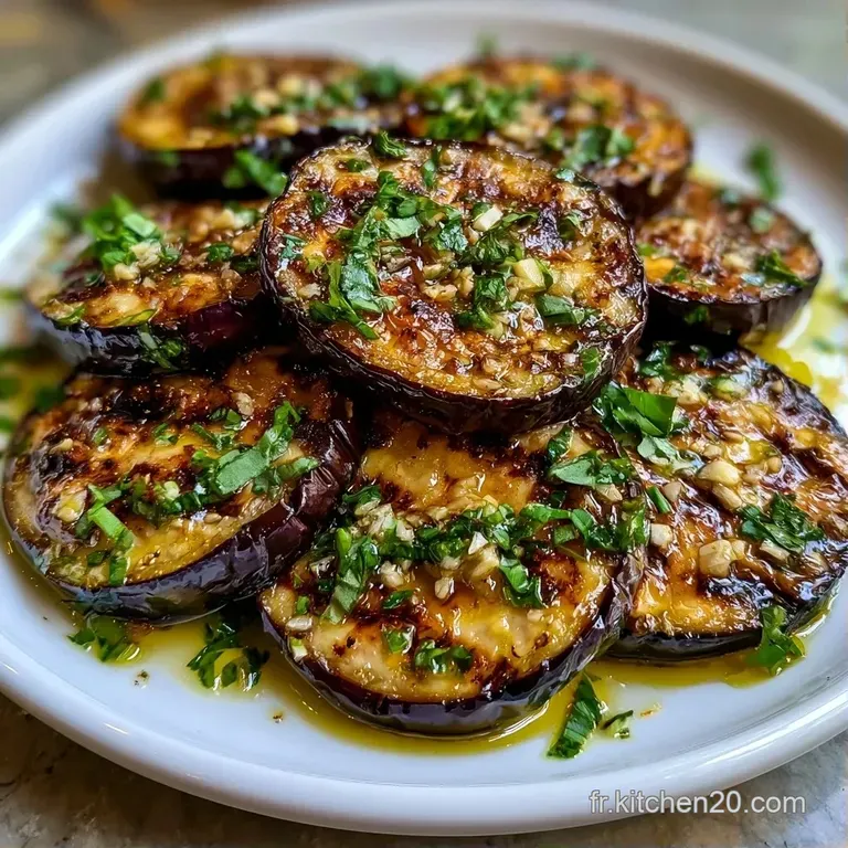 L&eacute;gumes grill&eacute;s brillants d'huile d'olive, dispos&eacute;s avec soin et agr&eacute;ment&eacute;s de fromage blanc et d'herbes fra&icirc;ches.