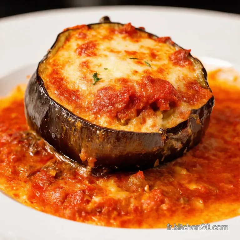 Aubergines Parmigiana La Nonna En Mieux presentation