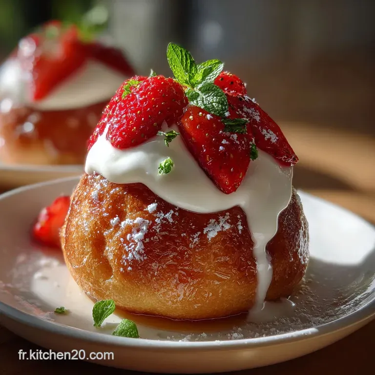 Baba au rhum : Recette Traditionnelle