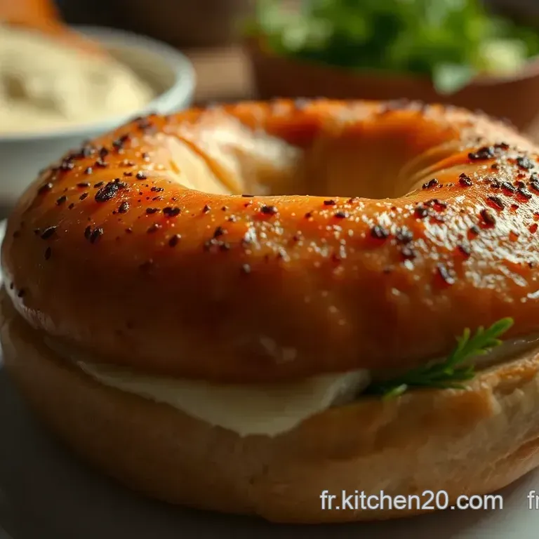 Bagel au Saumon Fum&eacute; : Un D&eacute;lice Fum&eacute; &agrave; Faire Maison