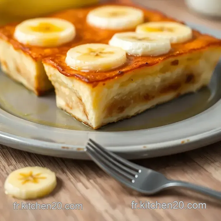 Banane Flamb&eacute;e: Un D&eacute;lice Tropical Flamboyant presentation