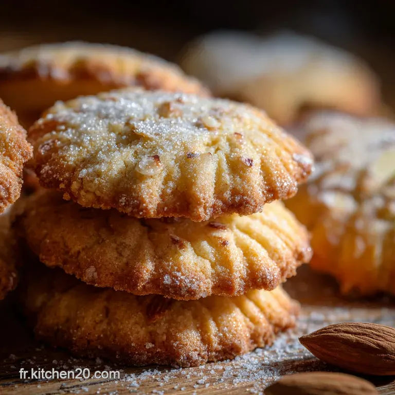 Biscuits aux Amandes Sabl&eacute;s La Recette Sans Sucre Ajout&eacute;