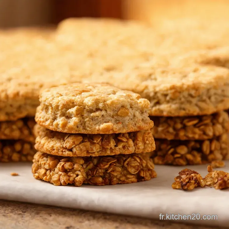 Biscuits Granola Maison Croquant Gourmand presentation