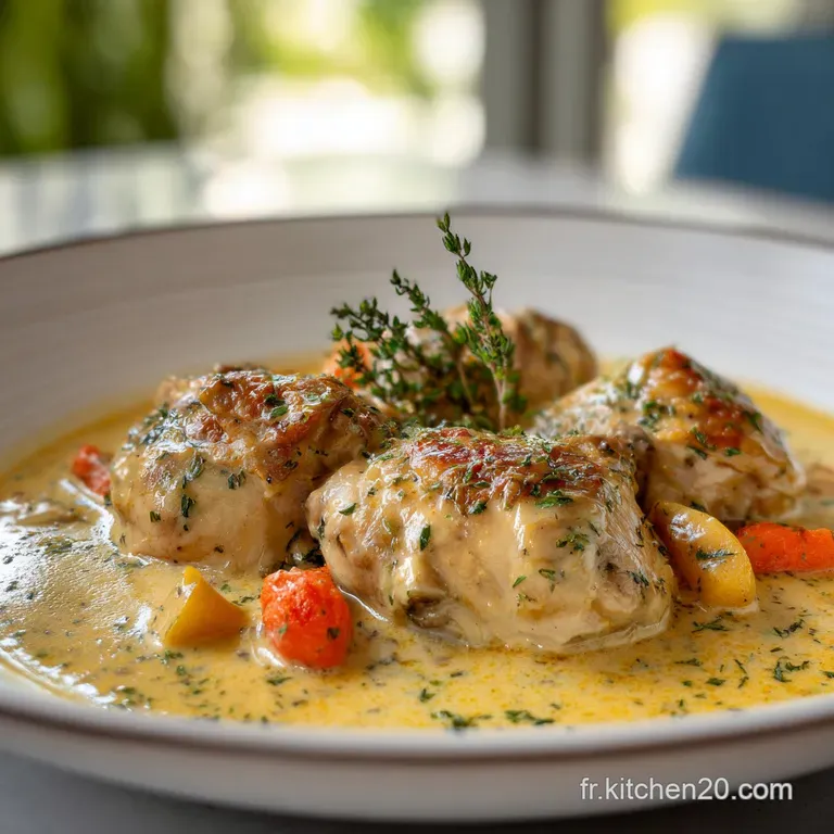 Blanquette de Poulet : Saveurs d Antan