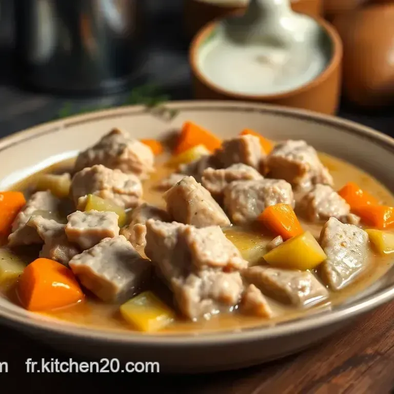 Blanquette de Veau &agrave; l Ancienne