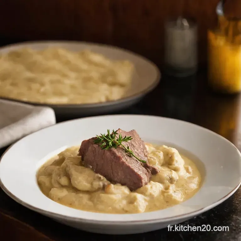 Blanquette De Veau Tradition Et Douceur En Cuisine presentation