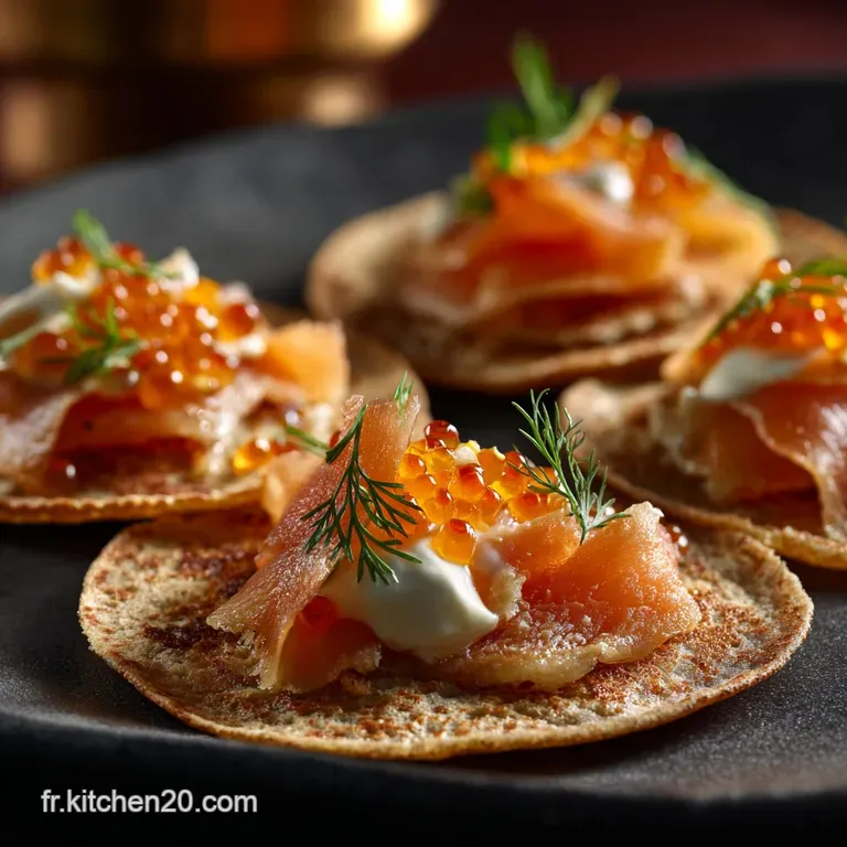 Blinis All&eacute;g&eacute;s Au Sarrasin Le Secret Dun Ap&eacute;ritif L&eacute;ger Et A&eacute;rien presentation