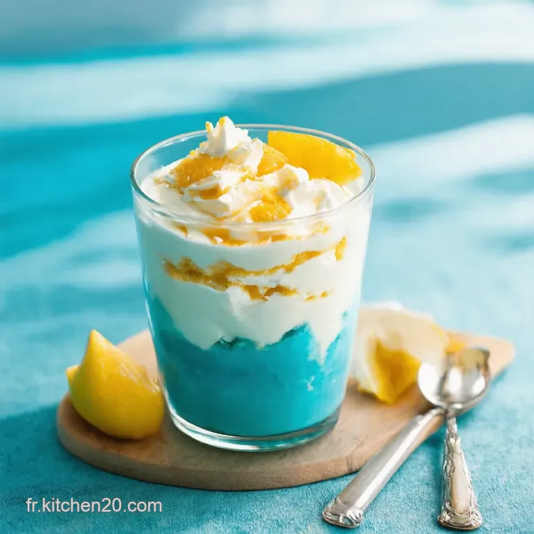 Blue Lagoon Tropical Parfaits