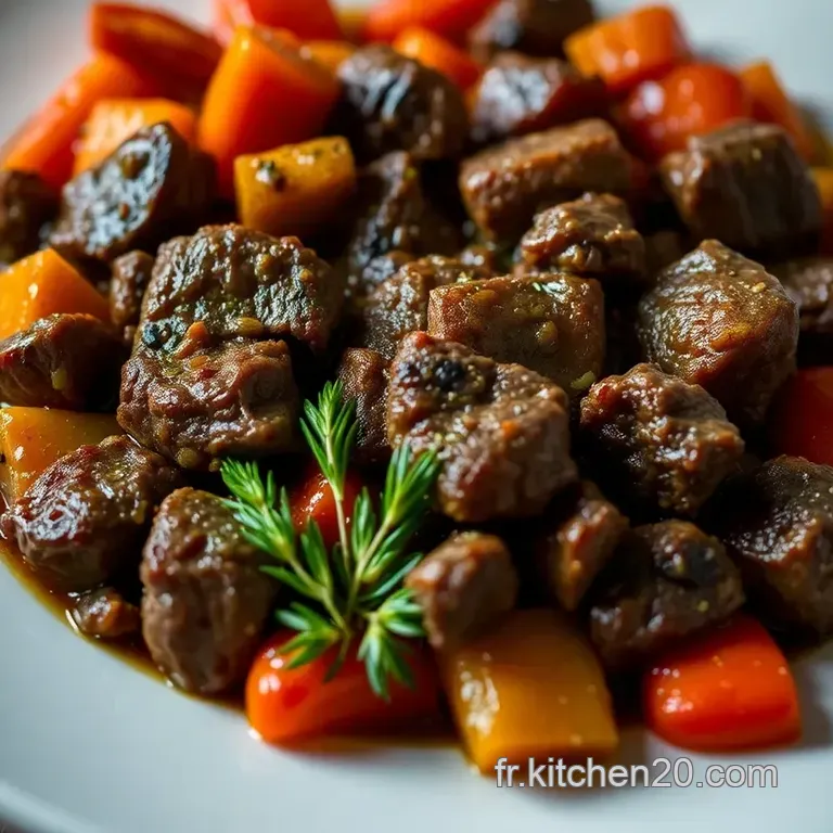 Boeuf Angus &Agrave; La Proven&ccedil;ale presentation