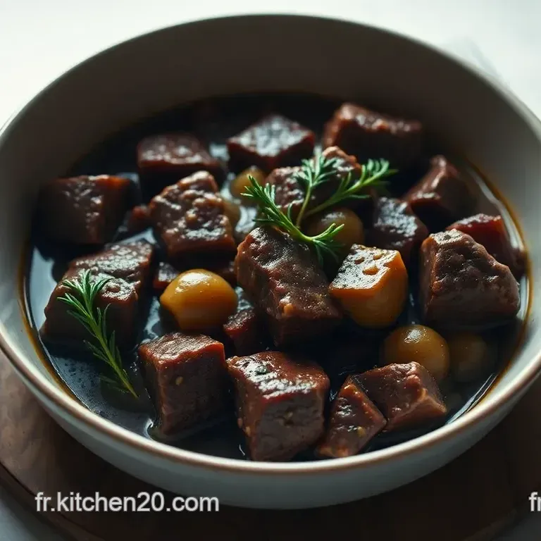 Boeuf Bourguignon &agrave; la Grand-M&egrave;re : Un Voyage au C&oelig;ur de la Bourgogne
