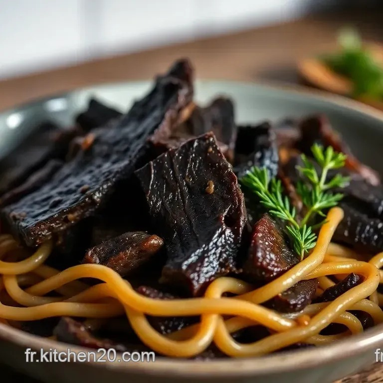 Boeuf Jerky Maison : Saveurs Authentiques &agrave; Emporter !