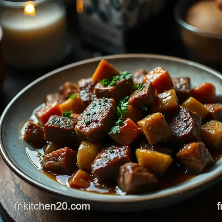 B&oelig;uf Mechado &agrave; la Fran&ccedil;aise