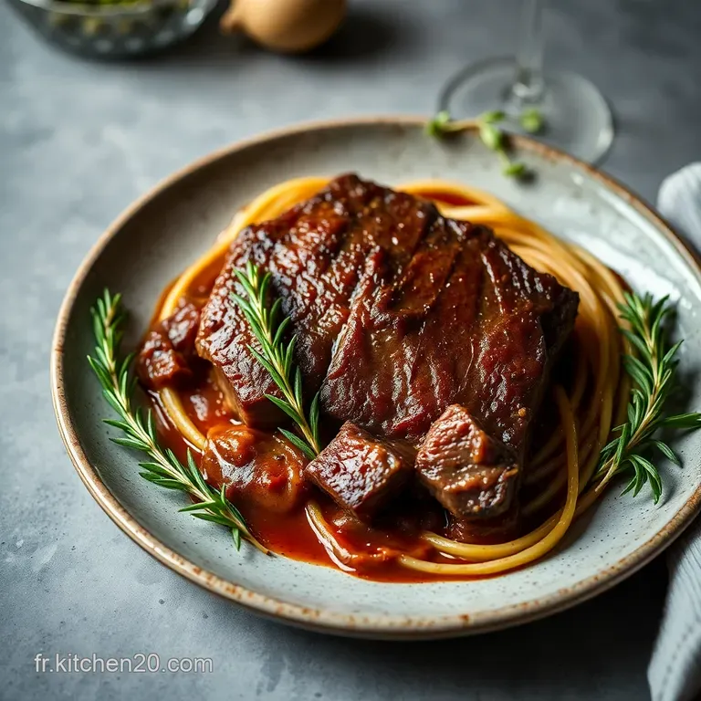 Boeuf R&ocirc;ti &agrave; la Fran&ccedil;aise: Un Festin Simple et &Eacute;l&eacute;gant