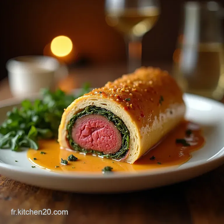 Boeuf Wellington Un Classique Revisit&eacute; presentation