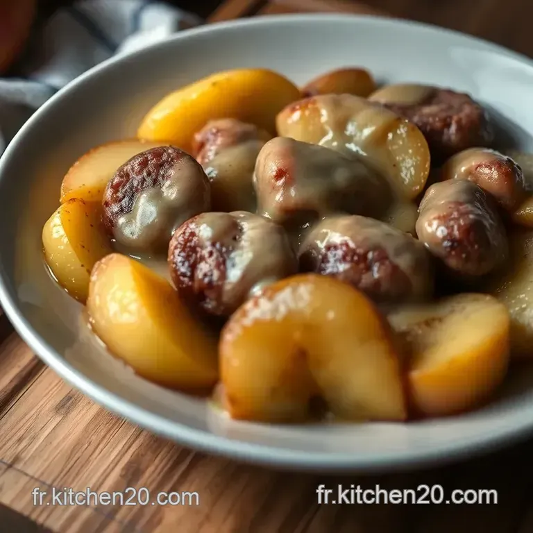 Boudin Noir Aux Pommes Caram&eacute;lis&eacute;es &ndash; Tradition Et Douceur presentation