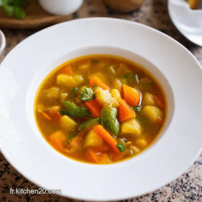 Bouillon De L&eacute;gumes Maison Le Secret De La Bonne Cuisine presentation