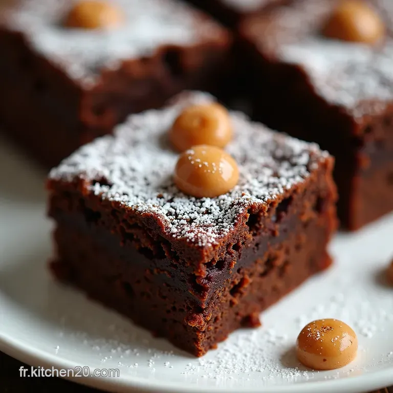 Brownies Fondants Ultime Un D&eacute;lice Simplissime