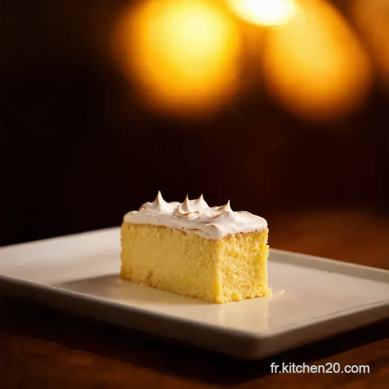 B&ucirc;che De No&euml;l Citron Meringu&eacute;e presentation