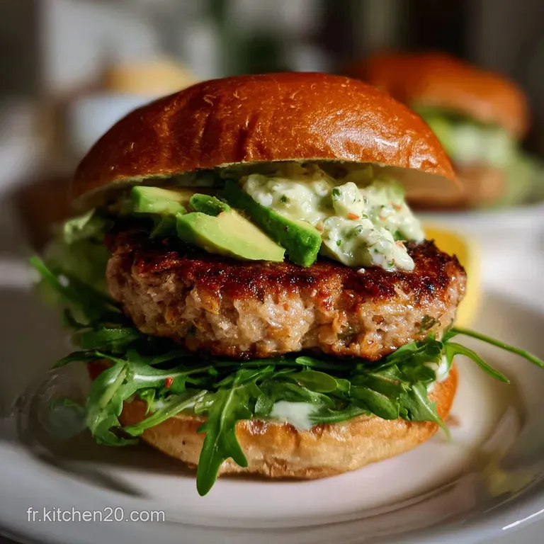 Burger Thon Avocat : La Recette Chic Du P&ecirc;cheur presentation