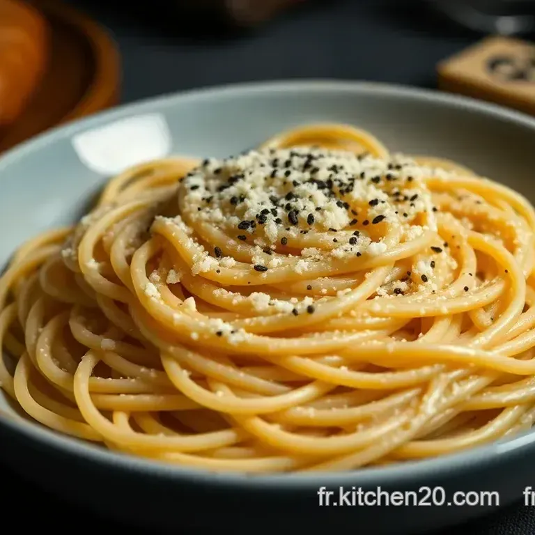 Cacio e Pepe: Le Plat de P&acirc;tes Simple et Savoureux!