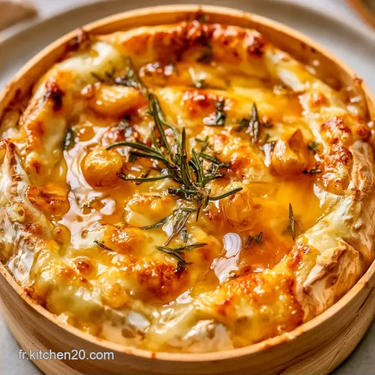 Camembert R&ocirc;ti Au Airfryer au Miel