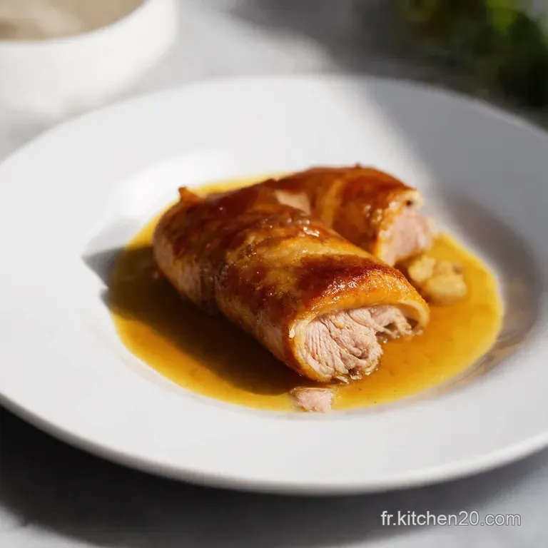 Cannellonis au Confit de Canard Un D&eacute;lice Maison