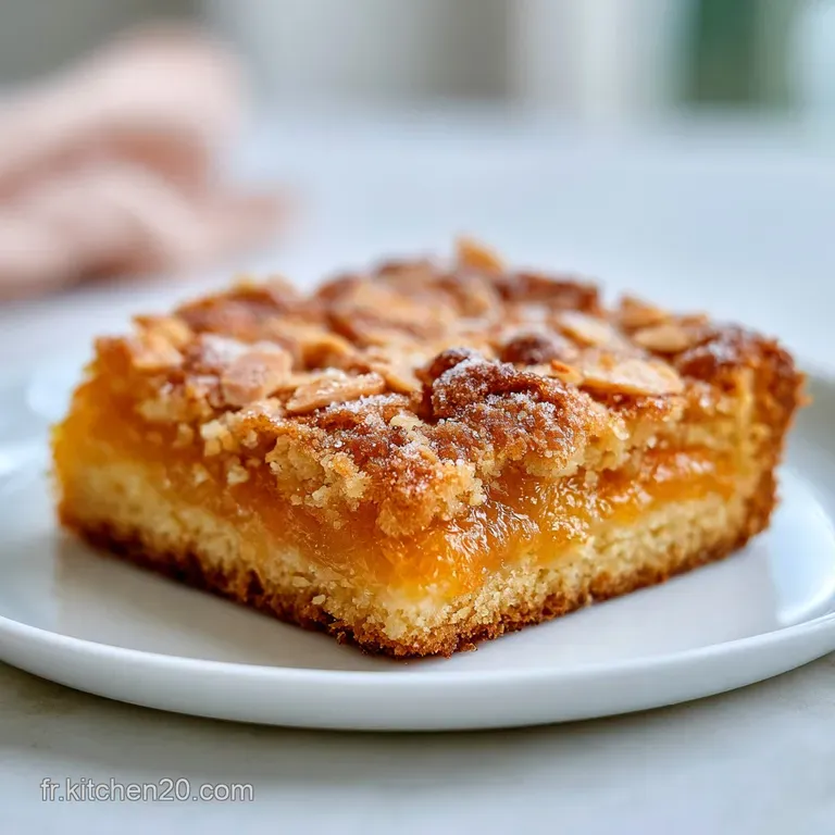 Carr&eacute;s Aux Abricots: Fondants et Croustillants