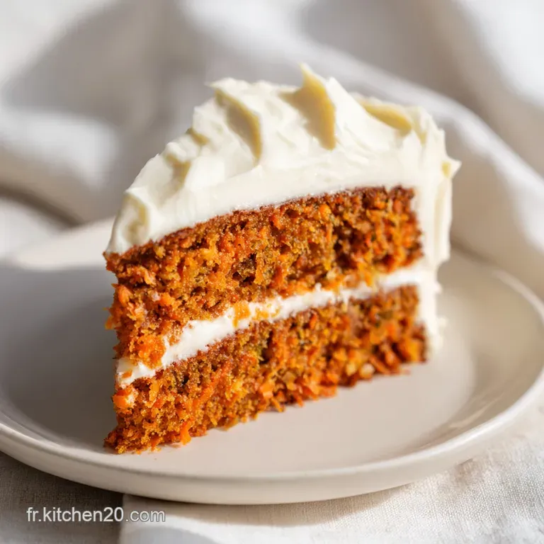 Carrot Cake Moelleux: Texture Fondante