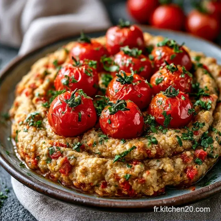 Caviar d Aubergine Italien aux Tomates