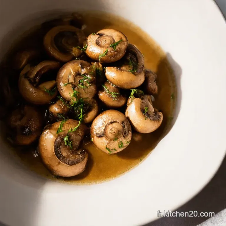 Champignons &agrave; la Grecque Le Classique Bistrot chez Vous