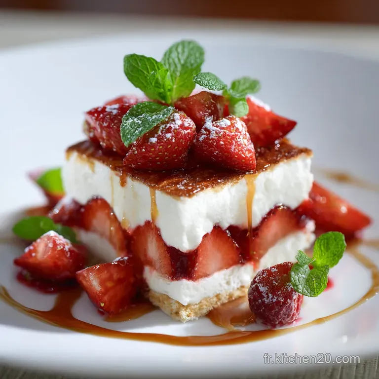 Charlotte Aux Fraises : La Recette Classique Et Facile presentation
