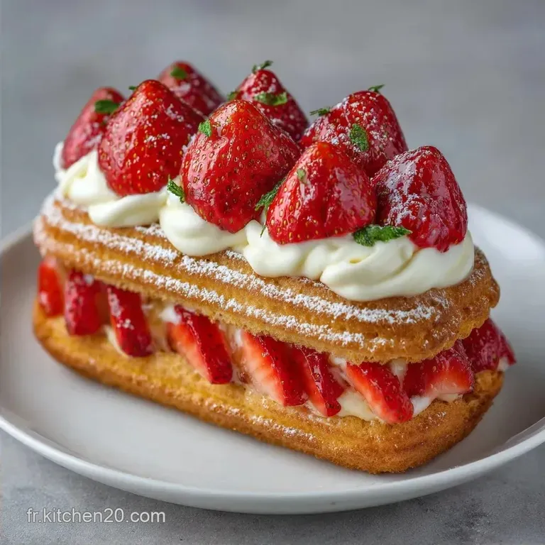 Charlotte Aux Fraises Et Mascarpone: Sans Cuisson