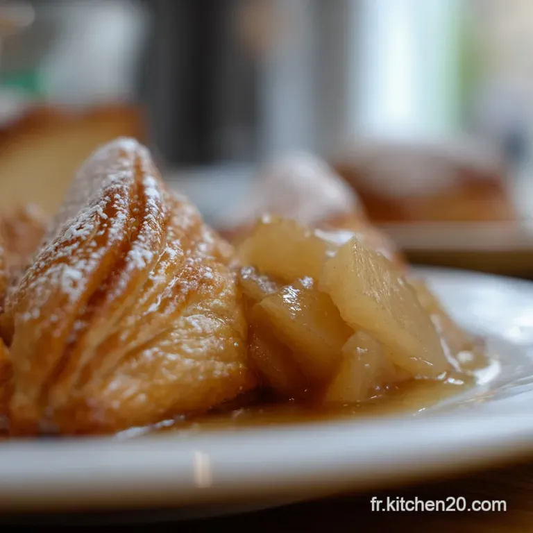 Chaussons Aux Pommes All&eacute;g&eacute;s Bistro Chic : Le Go&ucirc;ter Sain presentation