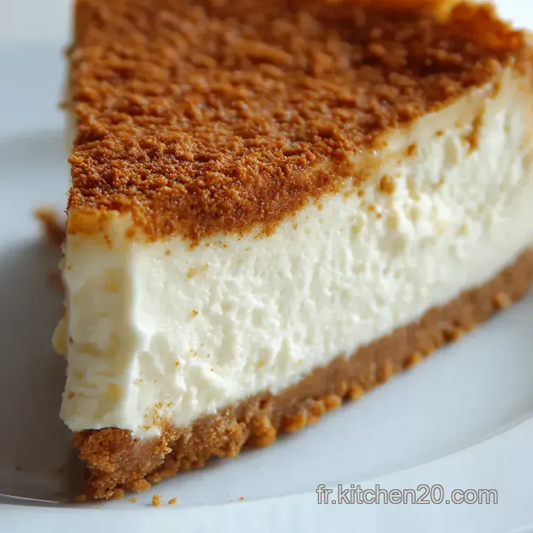 Cheesecake Speculoos: Un Go&ucirc;t De Nostalgie presentation