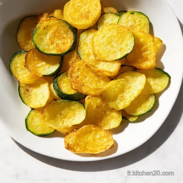 Chips de Courgettes Croustillantes au Four