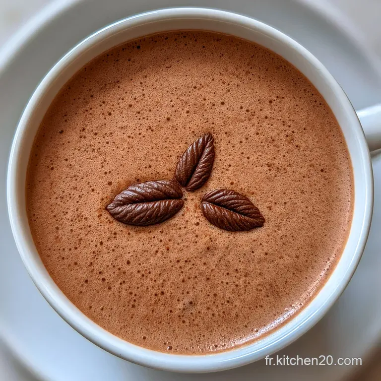 Tasses en c&eacute;ramique blanche contenant un liquide brun dense et brillant, entour&eacute;es de b&acirc;tons de cannelle bois&eacute;s.