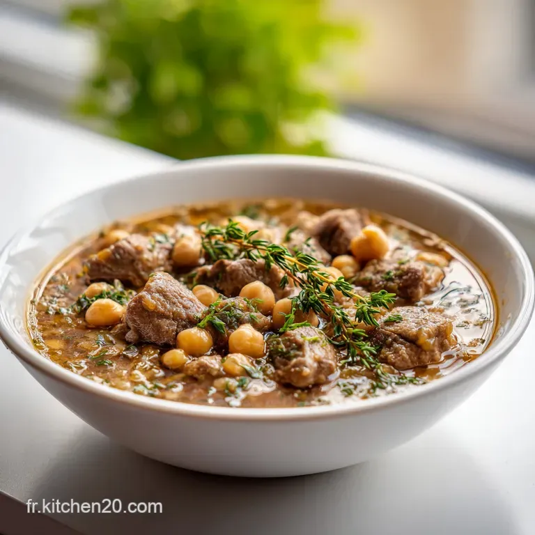 Bol artisanal rempli d'un potage onctueux couleur ocre, agr&eacute;ment&eacute; d'une feuille de coriandre et de vapeur l&eacute;g&egrave;re.