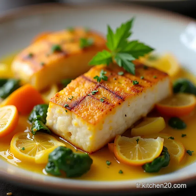 Le Chou Blanc Soleil Levant Saut&eacute; V&eacute;g&eacute;tal au Curcuma et Agrumes