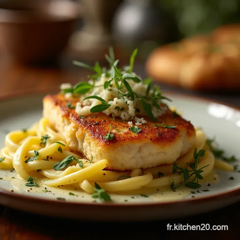 Choufleur R&ocirc;ti Aux Herbes De Provence Et Parmesan Croustillant La F&ecirc;te Au Four presentation