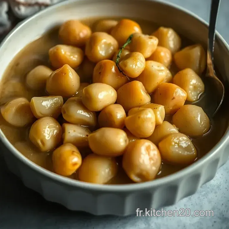 Choux De Bruxelles &Agrave; L eau Parfaits presentation