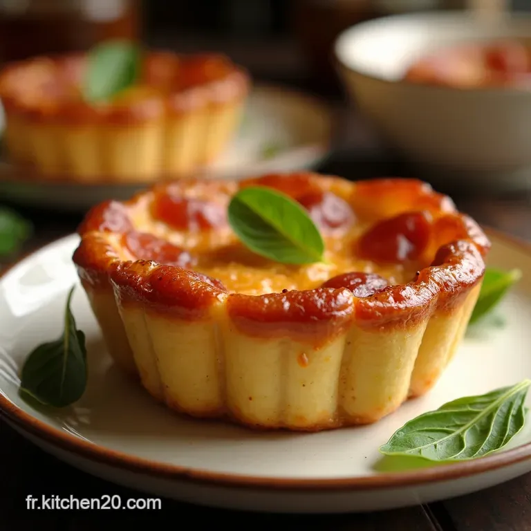 Clafoutis Au Jambon Et Au Parmesan presentation