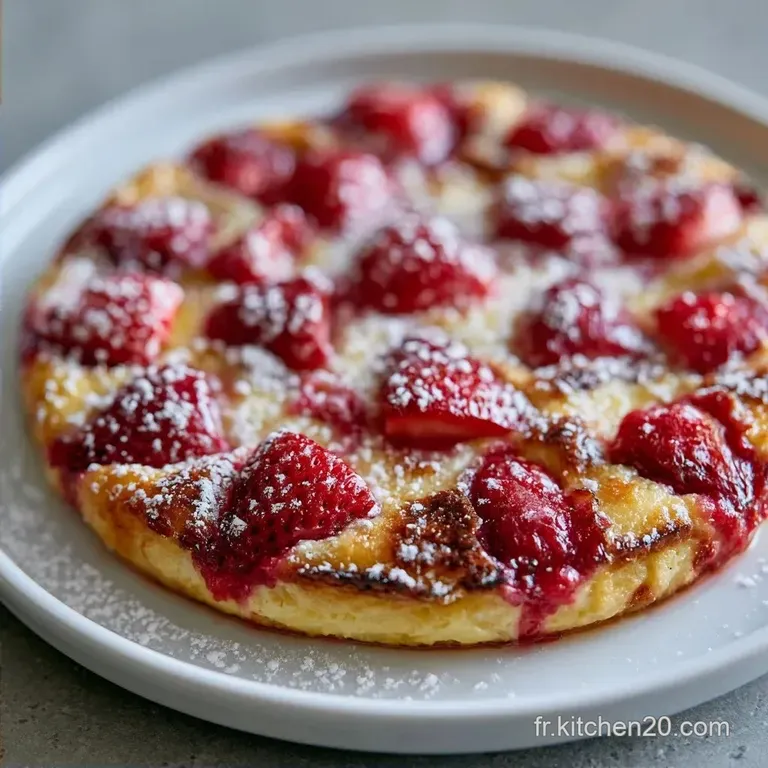 Clafoutis Aux Fraises Congel&eacute;es: Inratable