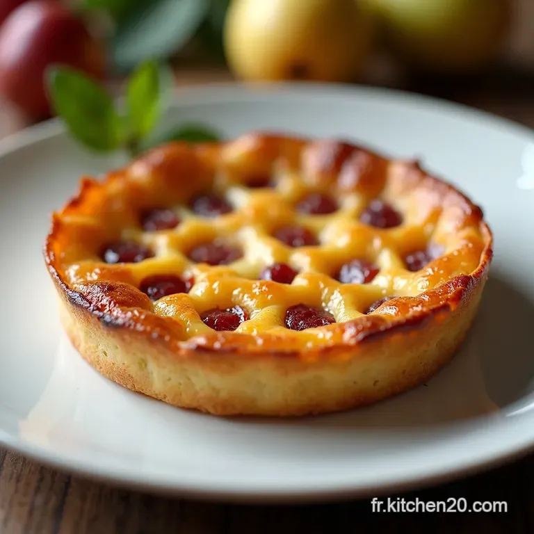 Clafoutis aux Poires et Chocolat