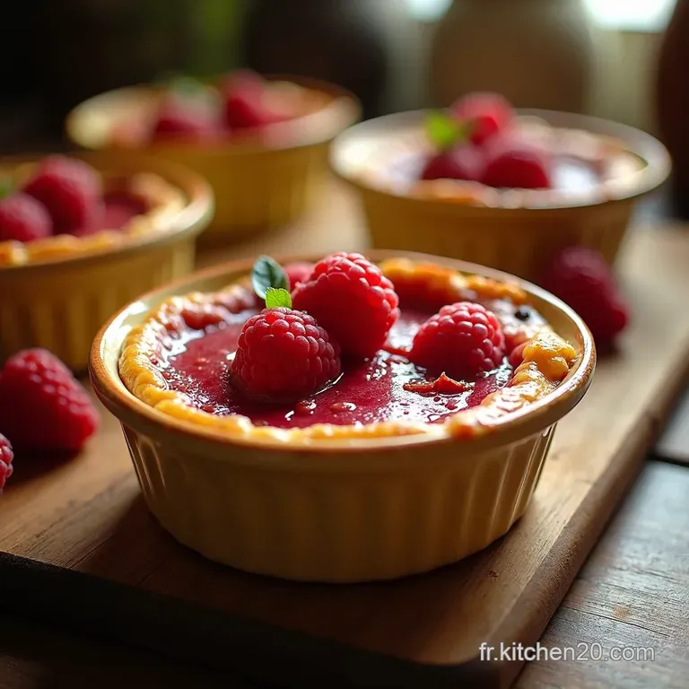 Clafoutis Framboise Un Go&ucirc;t D&eacute;t&eacute; Dans Chaque Bouch&eacute;e presentation