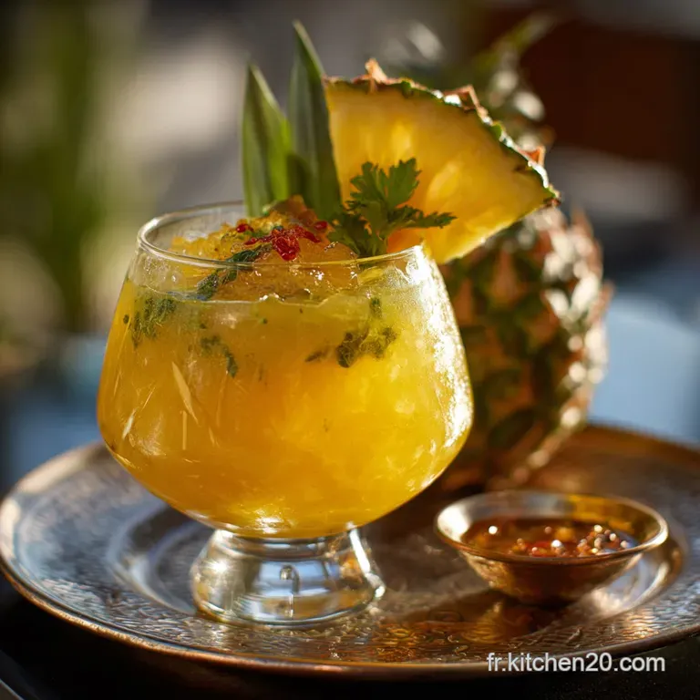 Cocktail Tropical sans sucres L&Eacute;vasion Hawa&iuml;enne