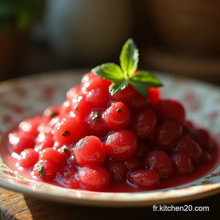 La Douceur Acidul&eacute;e Compote De Rhubarbe Maison Simple Et Velout&eacute;e presentation
