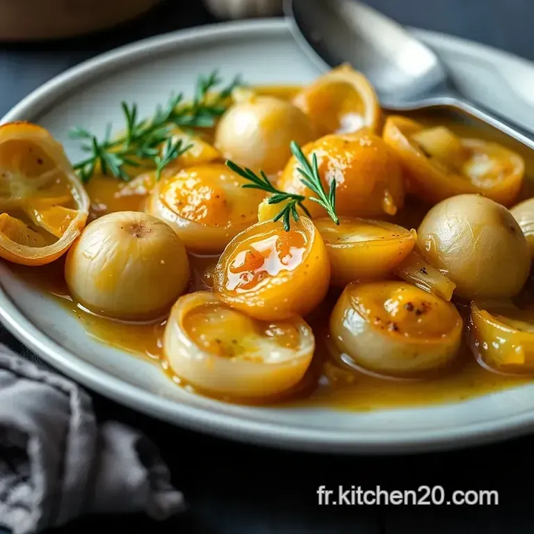 Confit D oignons: La Touche Magique presentation